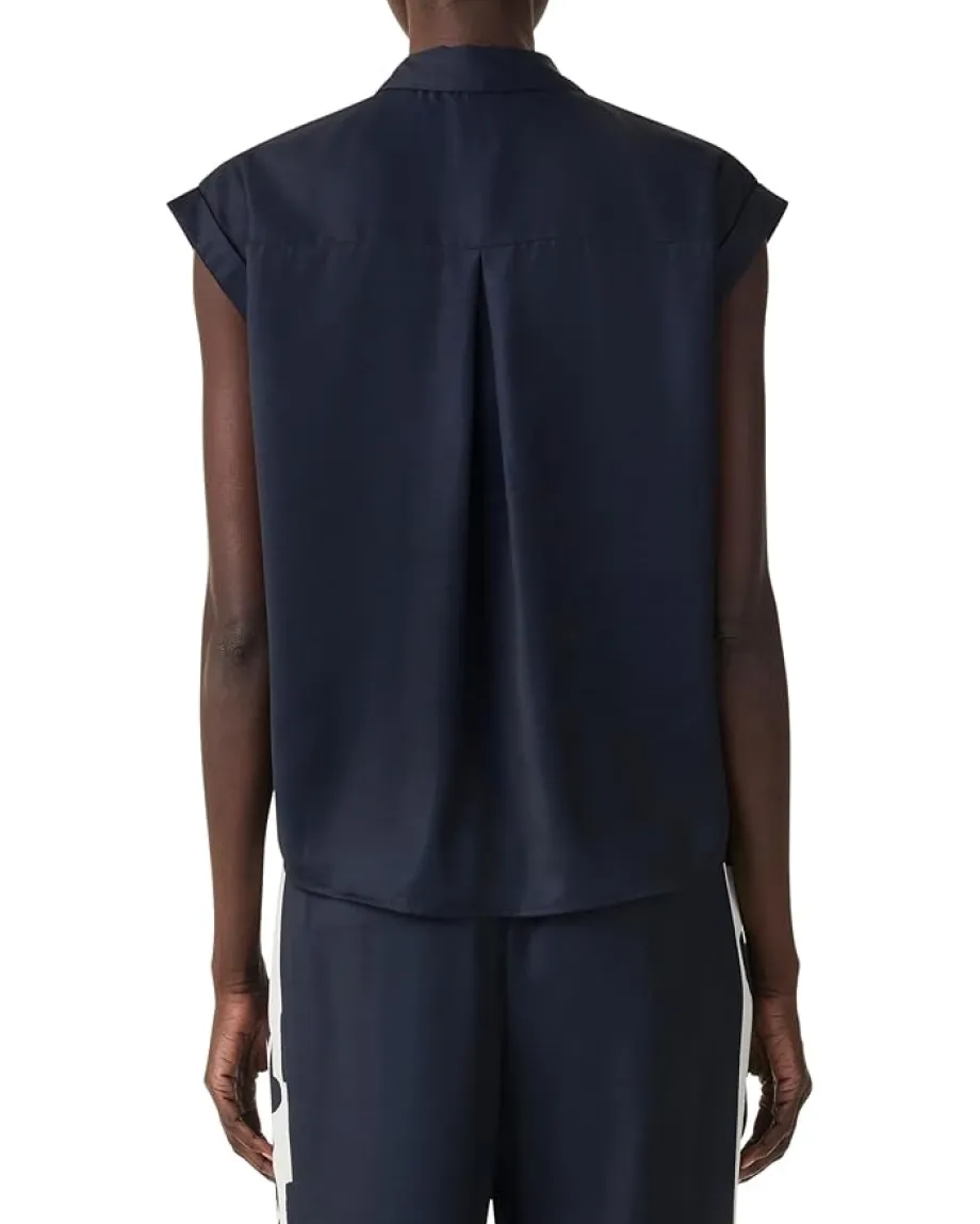 NIC+ZOE Rose Bloom Top Indigo Multi Discount