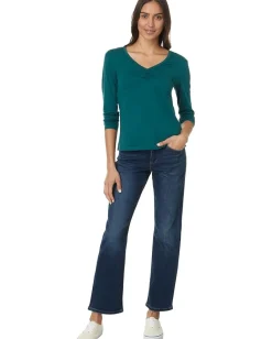 Toad&Co Rose Long Sleeve Tee Atlantic Hot