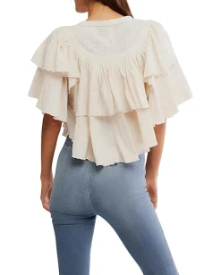 Free People Rose Party Tee Sugar Swizzle Sale