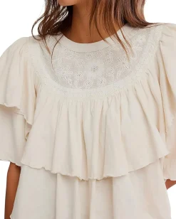 Free People Rose Party Tee Sugar Swizzle Sale