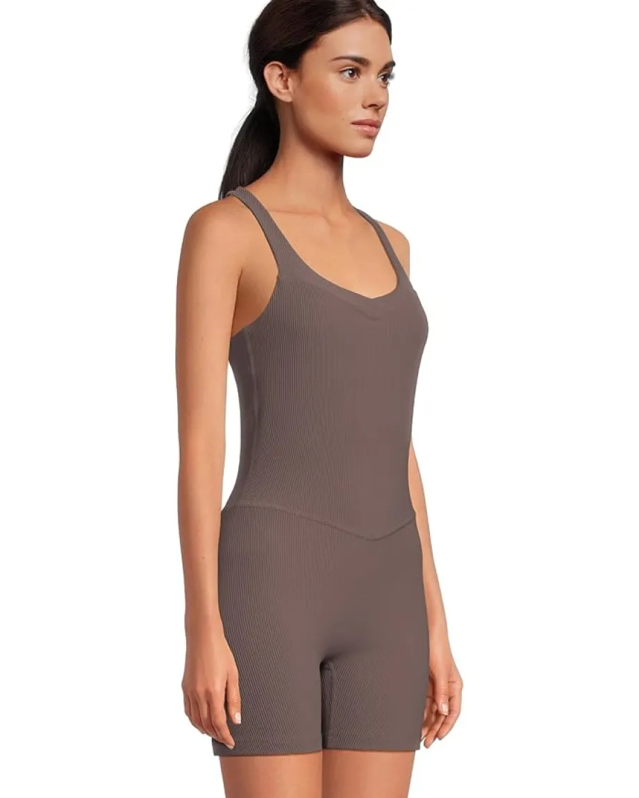 Women Beyond Yoga Routine Biker Jumpsuit