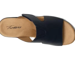 Trotters Roxine Navy Outlet