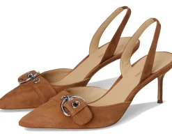 Veronica Beard Roxy Hazelwood Brown Suede Clearance