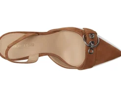 Veronica Beard Roxy Hazelwood Brown Suede Clearance