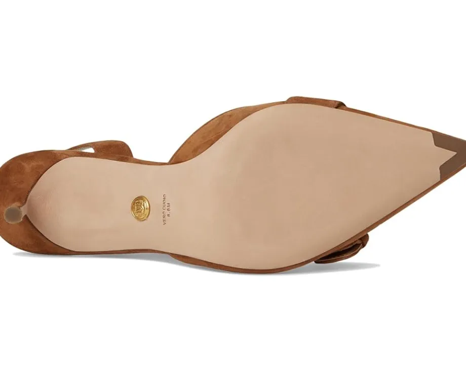 Veronica Beard Roxy Hazelwood Brown Suede Clearance