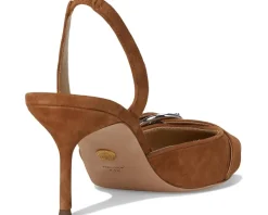 Veronica Beard Roxy Hazelwood Brown Suede Clearance