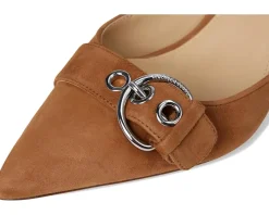 Veronica Beard Roxy Hazelwood Brown Suede Clearance