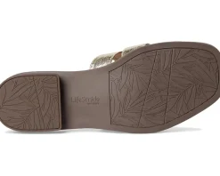 LifeStride Royaltybit Platino Gold Faux Leather Outlet