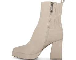 Blondo Rozalie Waterproof Sand Suede Clearance