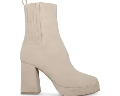 Blondo Rozalie Waterproof Sand Suede Clearance