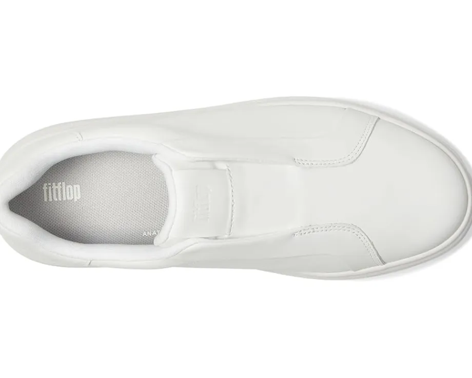 FitFlop Rtg Leather Laceless Sneakers Urban White Outlet