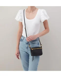 HOBO Run About Crossbody Black Clearance