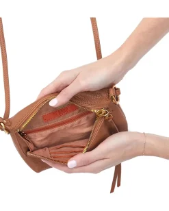 HOBO Run About Crossbody Warm Honey Discount