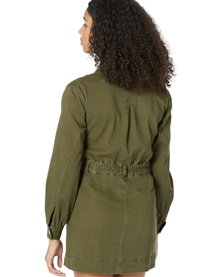 Steve Madden Ryleigh Dress Olive Night New