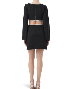 Trina Turk Sabia Dress Black Best