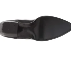 Frye Sacha Chelsea Black Polished Soft Full Grain