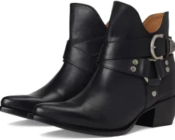 Frye Sacha Multi Strap Bootie Black