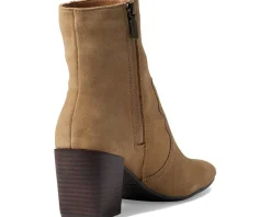 Blondo Sadie Waterproof Taupe Suede Discount