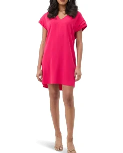 Trina Turk Sadora Dress Forrest Rose Sale