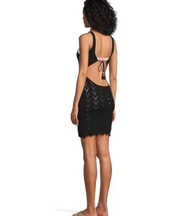 L*Space Saffron Cover Up Dress Black Best
