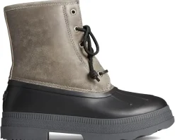 Sperry Saltwater 2.0 Leather Grey1 Best