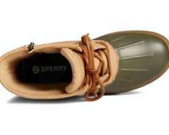 Sperry Saltwater 2.0 Leather Green Outlet