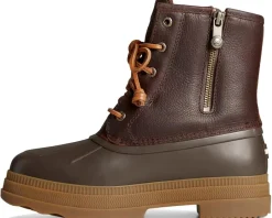 Sperry Saltwater 2.0 Leather Dark Brown Hot