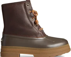 Sperry Saltwater 2.0 Leather Dark Brown Hot