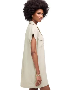 Women Madewell Sammy Utility Dress - Linen