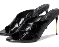 Nine West Sancie Black Croco Hot