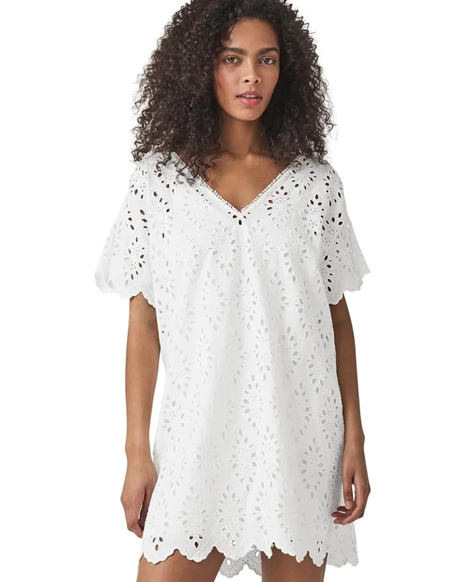 Splendid Sandro Eyelet Dress White Best