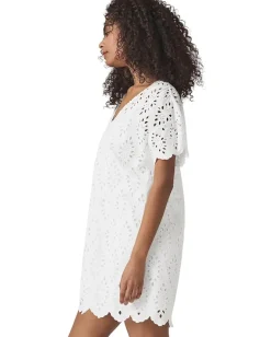 Splendid Sandro Eyelet Dress White Best