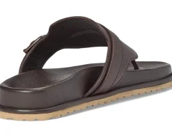Seychelles Santa Cruz Leather Sandals Dark Brown Best
