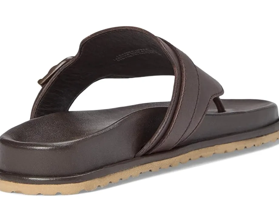 Seychelles Santa Cruz Leather Sandals Dark Brown Best