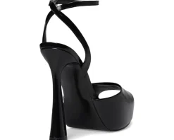 Steve Madden Sass Black Leather Clearance