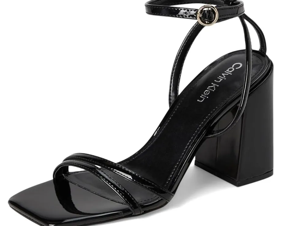 Calvin Klein Sassa Black Patent Hot