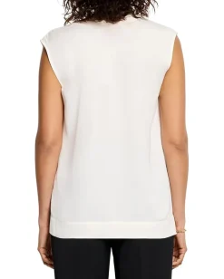 Women NIC+ZOE Satin Chiffon Jacket Layer