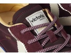victoria Saturno Suede & Nylon Burdeos Online