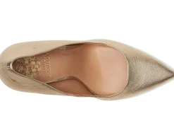 Vince Camuto Savilla Classic Pumps Egyptian Gold New