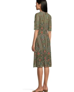 Johnny Was Sayler Mesh Midi Dress Skylar Bloom Sale