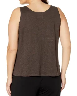 Women Eileen Fisher Scoop Neck Short Tank
