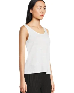 Eileen Fisher Scoop Neck Tank White Online