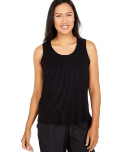 Eileen Fisher Scoop Neck Tank Black Hot