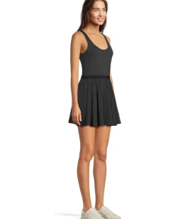 Women Beyond Yoga Score Pleated Dress