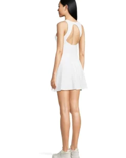 Beyond Yoga Score Pleated Dress True White Hot