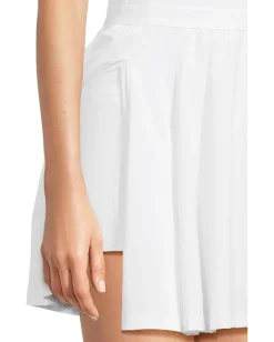 Beyond Yoga Score Pleated Dress True White Hot