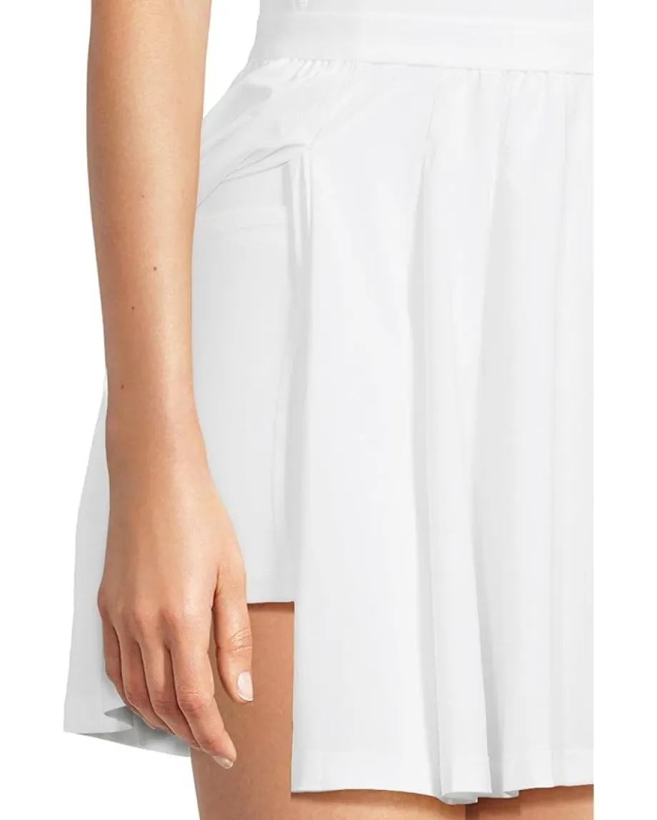 Beyond Yoga Score Pleated Dress True White Hot