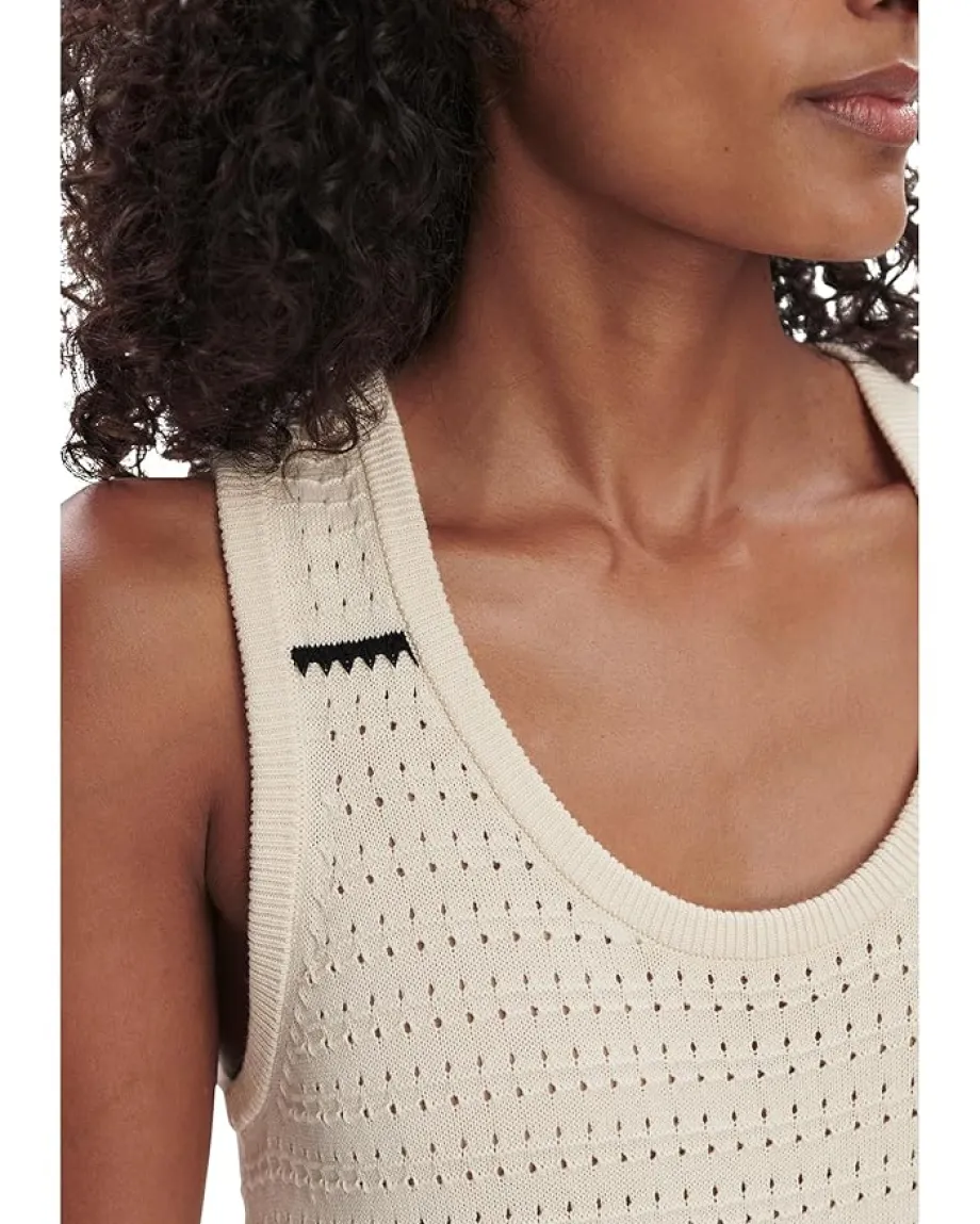 Varley Scott Scoop Neck Midi Dress Birch Best