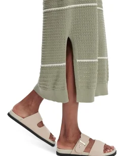 Women Varley Scott Scoop Neck Midi Dress