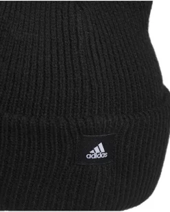 adidas Script Fold Beanie Black Outlet